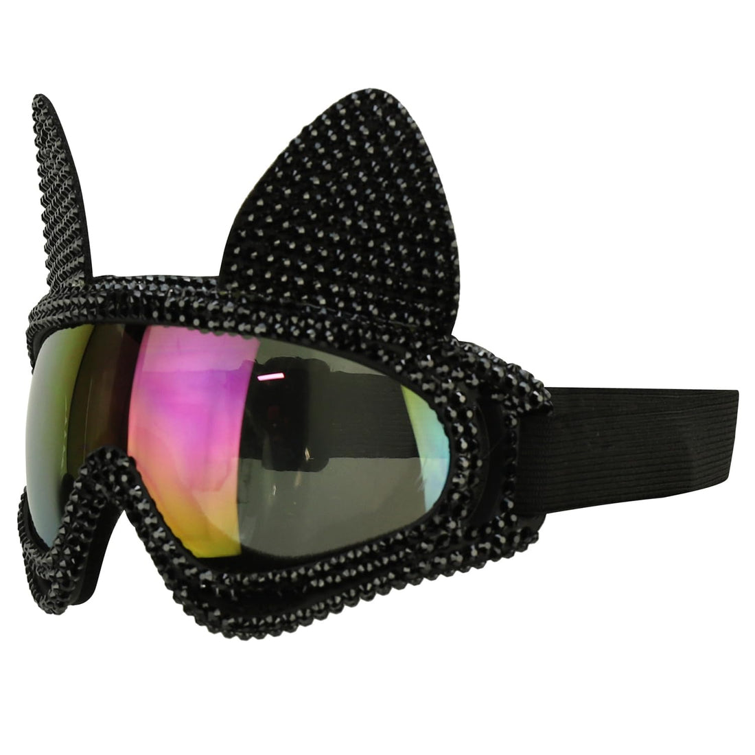 Trendy Apparel Shop Bling Rhinestone Festival Rave Goggles
