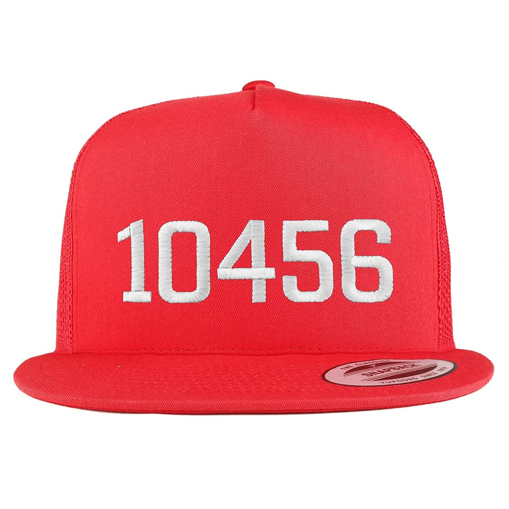 Trendy Apparel Shop 10456 Bronx NY Old English 5 Panel Flatbill Trucker Cap