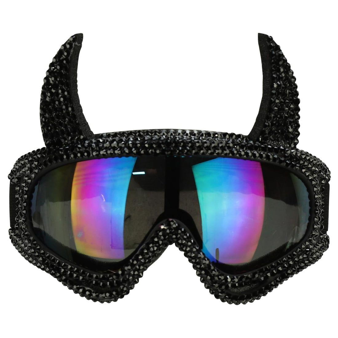 Trendy Apparel Shop Bling Rhinestone Festival Rave Goggles