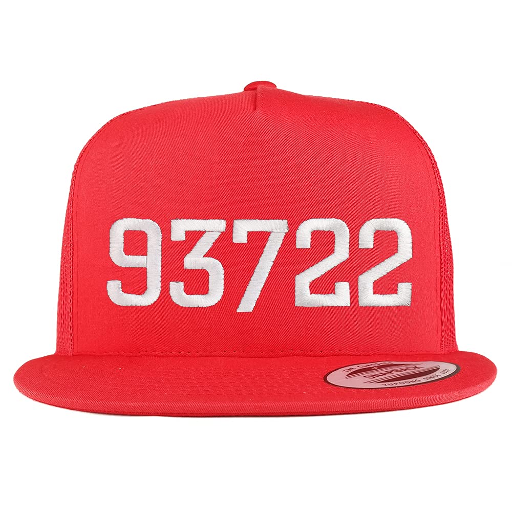 Trendy Apparel Shop 93722 Fresno CA Old English 5 Panel Flatbill Trucker Cap