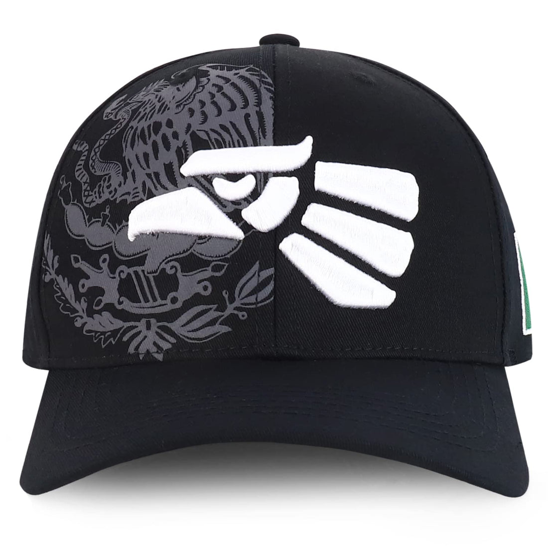 Trendy Apparel Shop XXL Hecho En Mexico Eagle 3D Embroidered Structured Baseball Cap