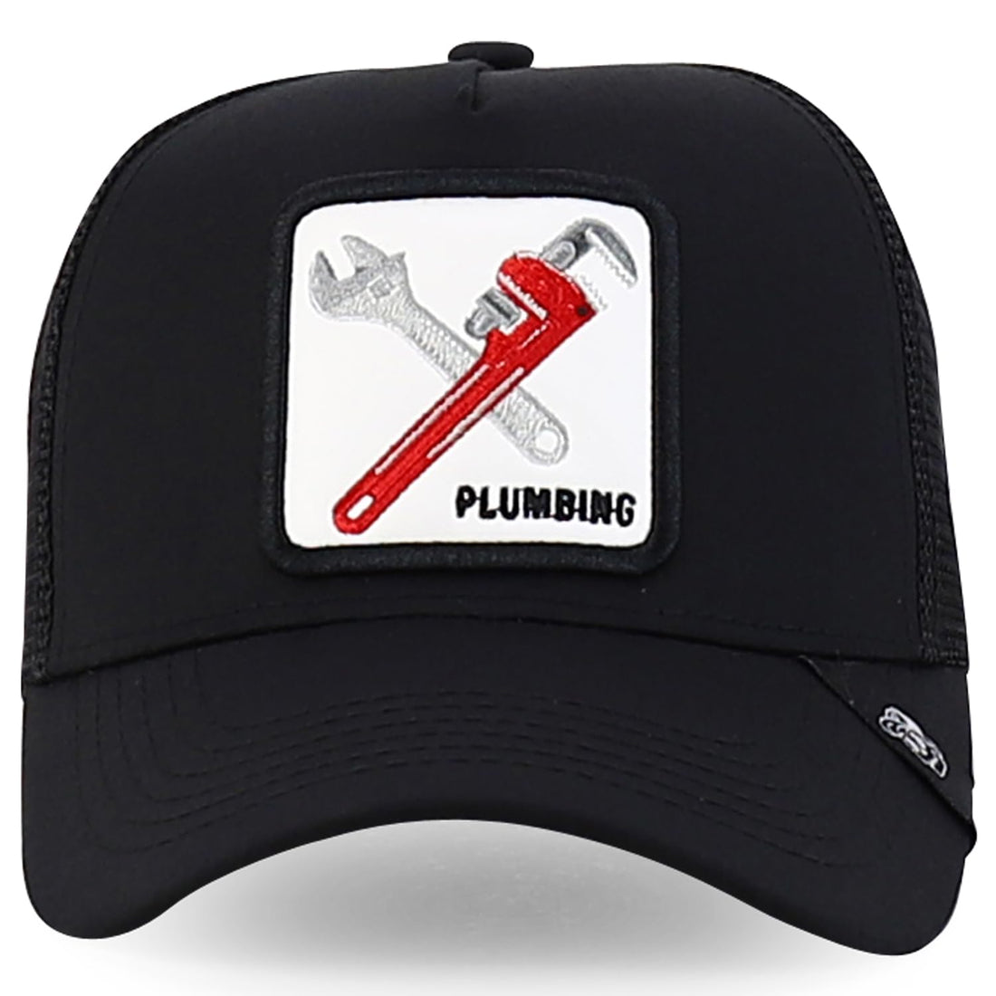 Trendy Apparel Shop 5 Panel Structured Tool Theamed Design Trucker Cap