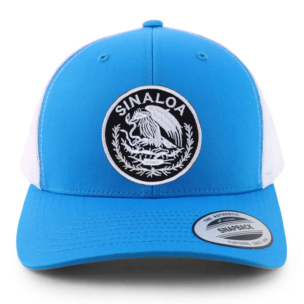 Trendy Apparel Shop Sinaloa Mexico Patch 6 Panel Trucker Mesh Cap