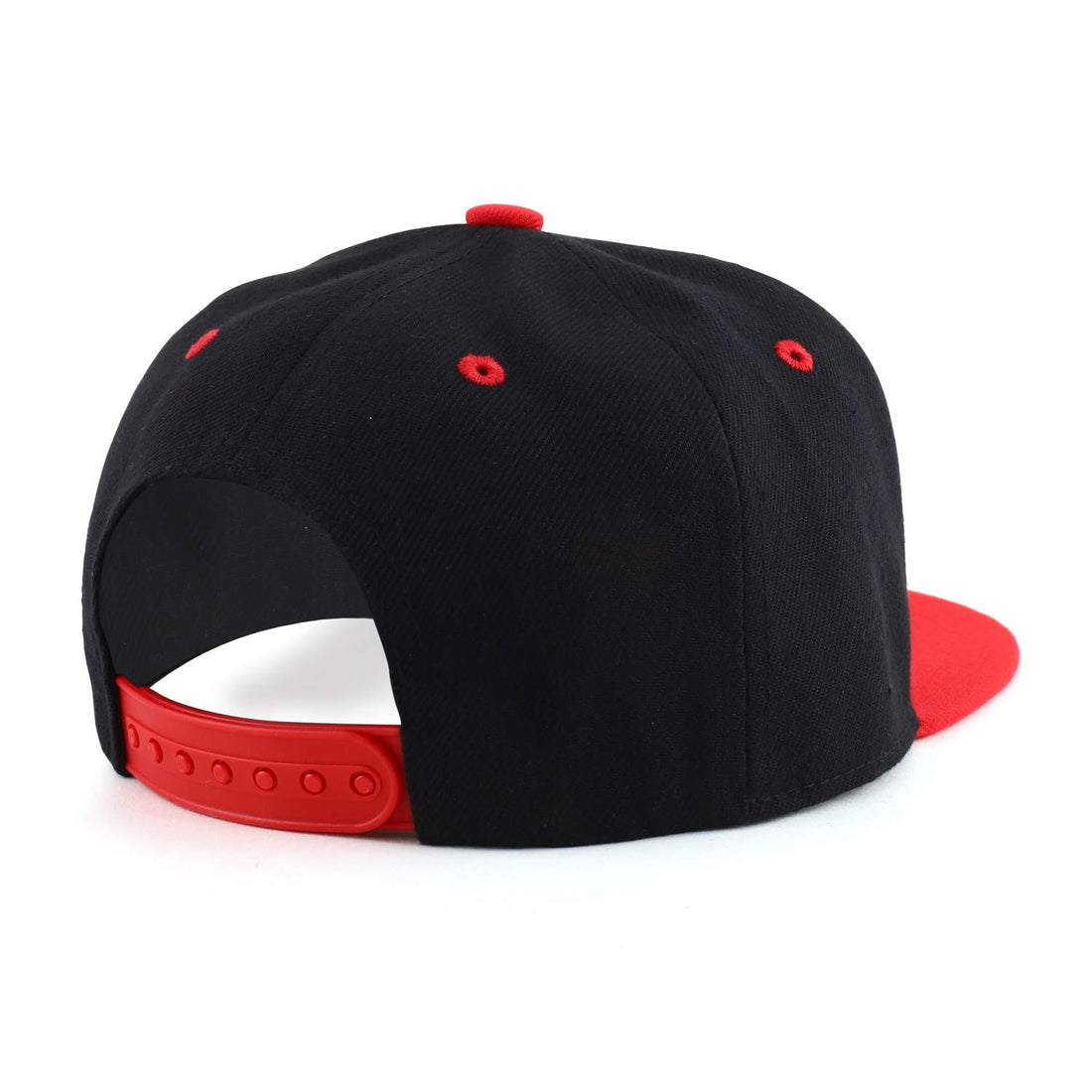 Trendy Apparel Shop Infant to Toddler Kid's Plain Structured Flatbill Snapback Cap