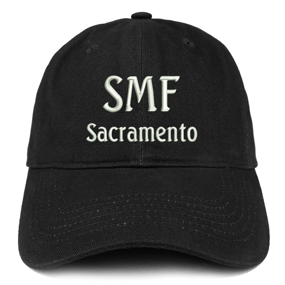 Trendy Apparel Shop SMF Sacramento Low Profile Soft Cotton Baseball Cap