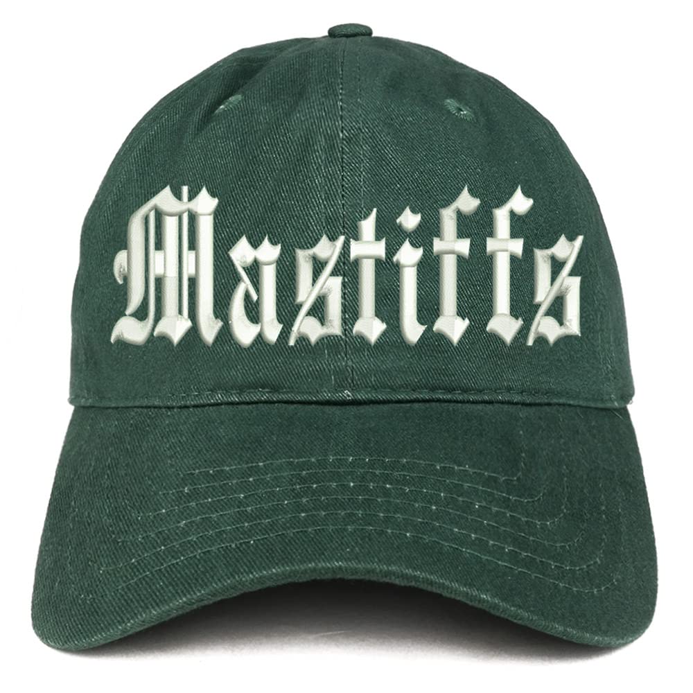Trendy Apparel Shop Old English Mastiffs Low Profile Soft Cotton Baseball Cap