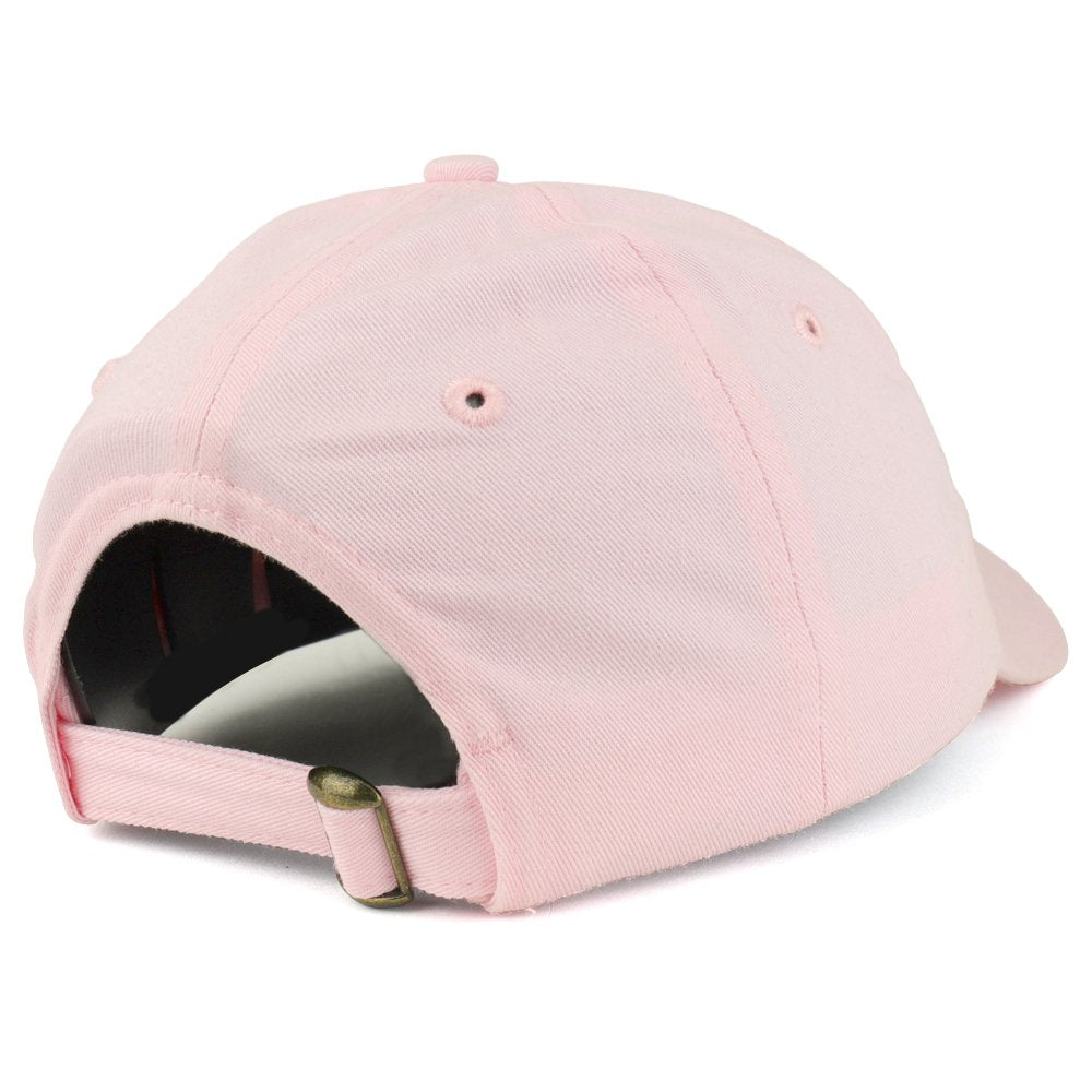 Trendy Apparel Shop Oops Patch Youth Small Fit Unstructured Cotton Baseball Cap