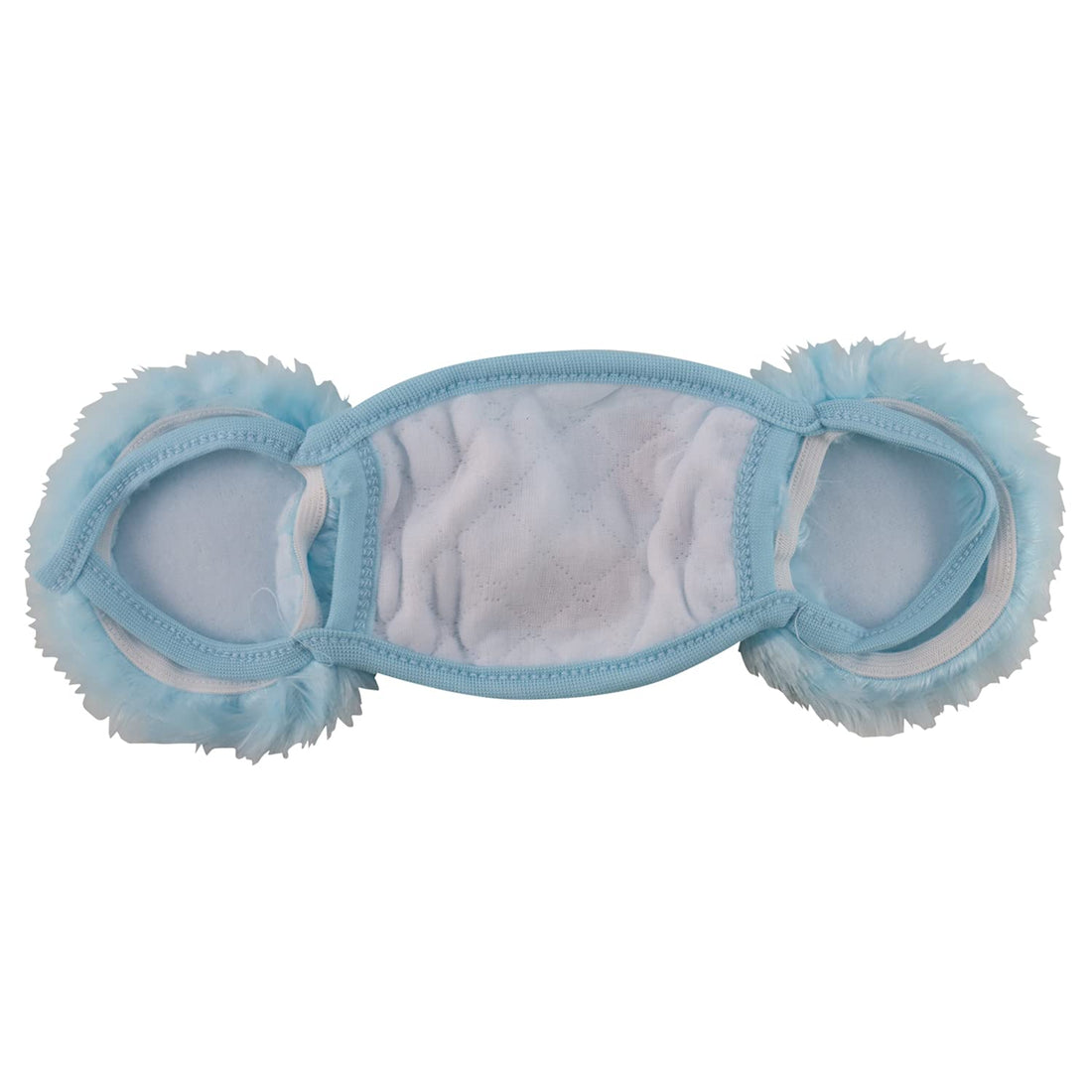 Trendy Apparel Shop Kids Winter Animal Face Breathable Bear Mask & Earmuffs