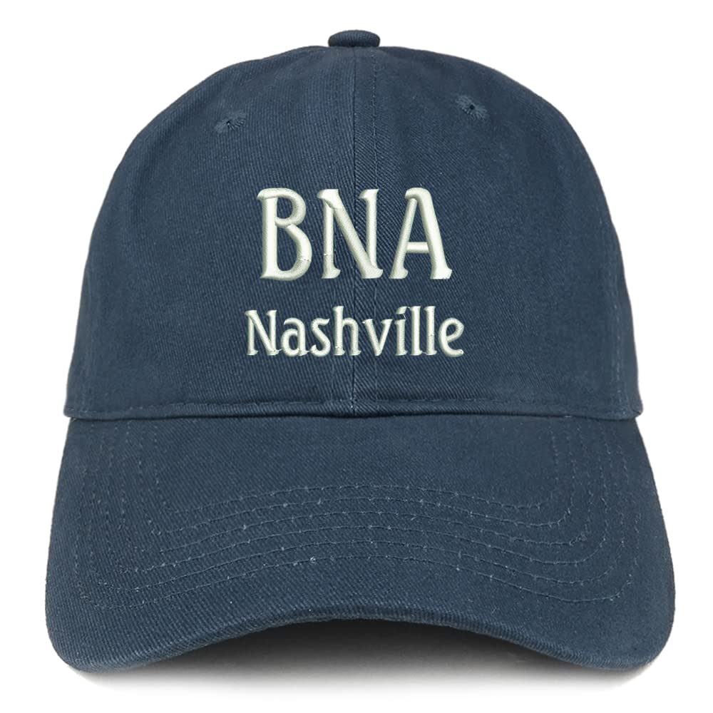 Trendy Apparel Shop BNA Nashville Low Profile Soft Cotton Baseball Cap