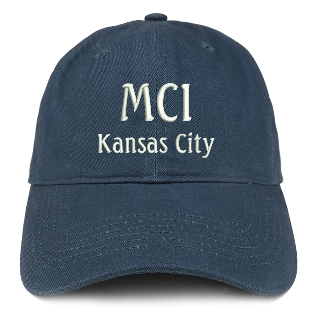Trendy Apparel Shop MCL Kansas City Low Profile Soft Cotton Baseball Cap