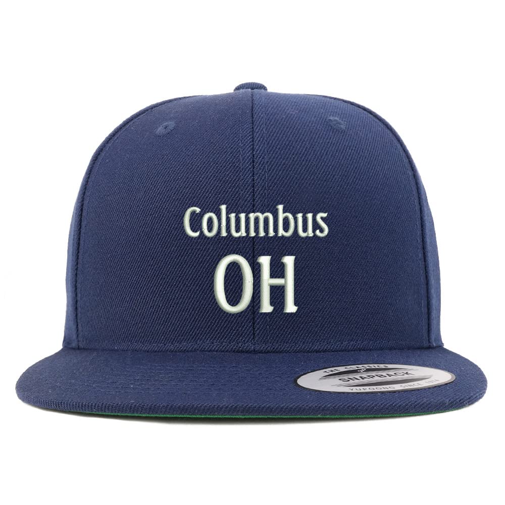Trendy Apparel Shop Columbus OH Embroidered Flatbill Snapback