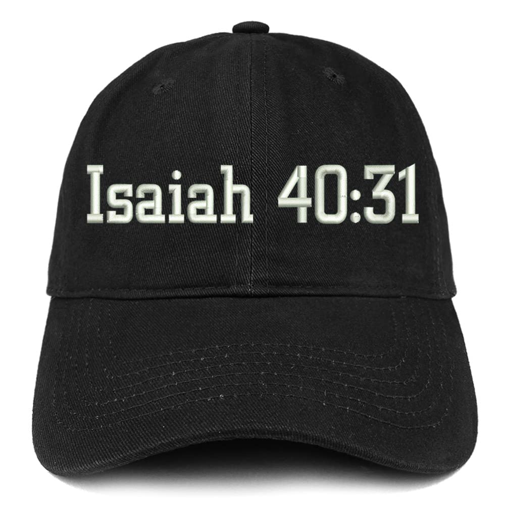 Trendy Apparel Shop Isaiah 40:31 Low Profile Soft Cotton Baseball Cap