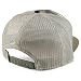 Trendy Apparel Shop Structured High Profile 7 Panel Flat Bill Mesh Back Snapback Cap