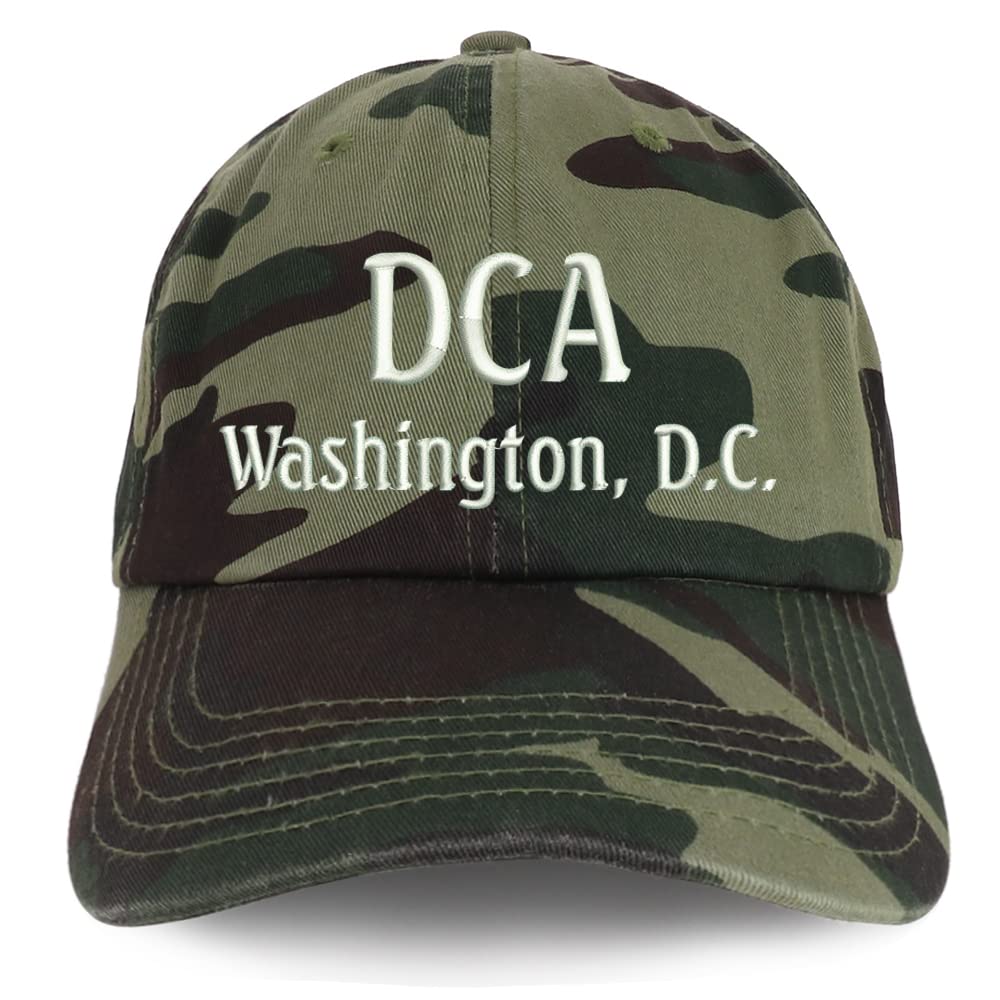 Trendy Apparel Shop DCA Washington DC Low Profile Soft Cotton Baseball Cap
