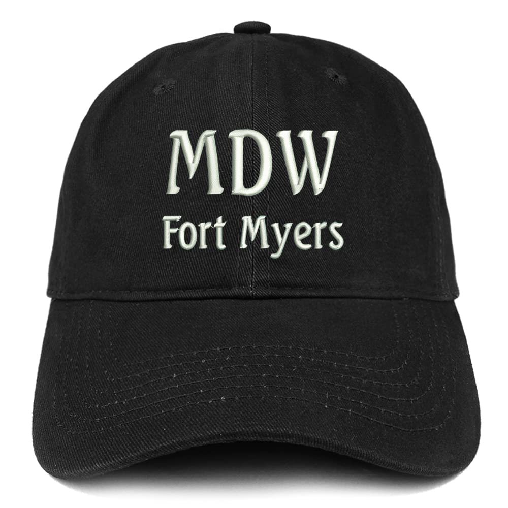 Trendy Apparel Shop MDW Fort Myers Low Profile Soft Cotton Baseball Cap