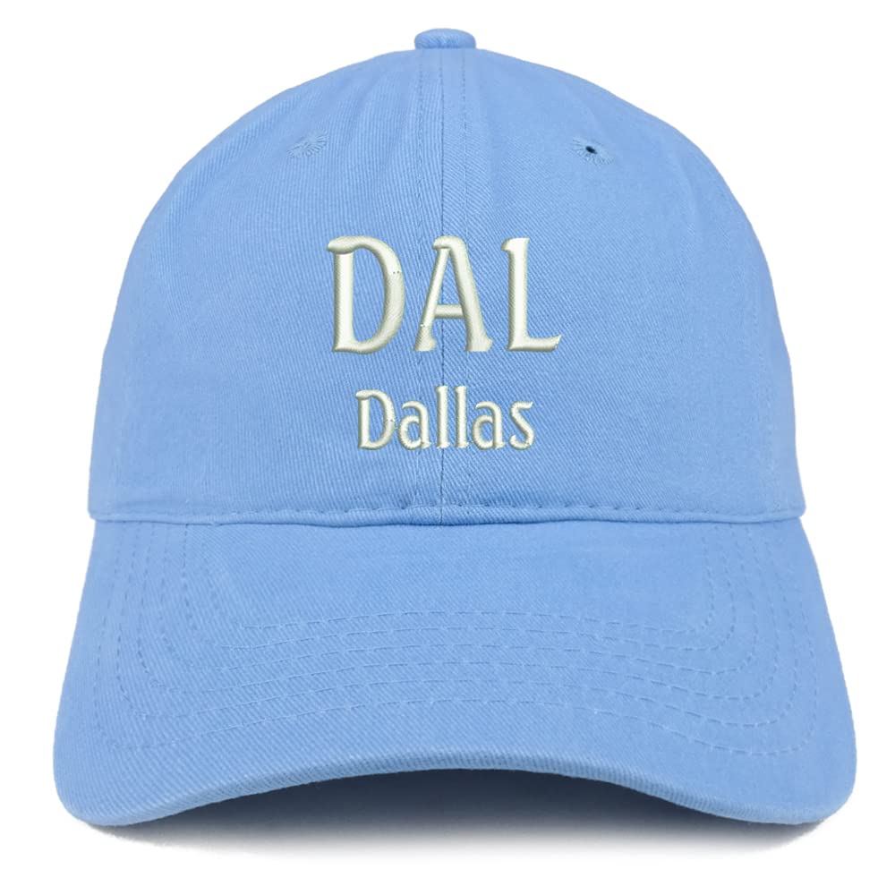 Trendy Apparel Shop DAL Dallas Low Profile Soft Cotton Baseball Cap
