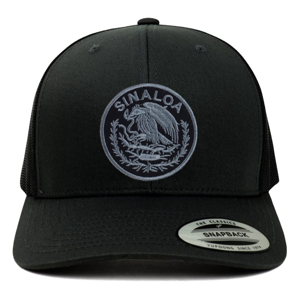 Trendy Apparel Shop Sinaloa Mexico Patch 6 Panel Trucker Mesh Cap