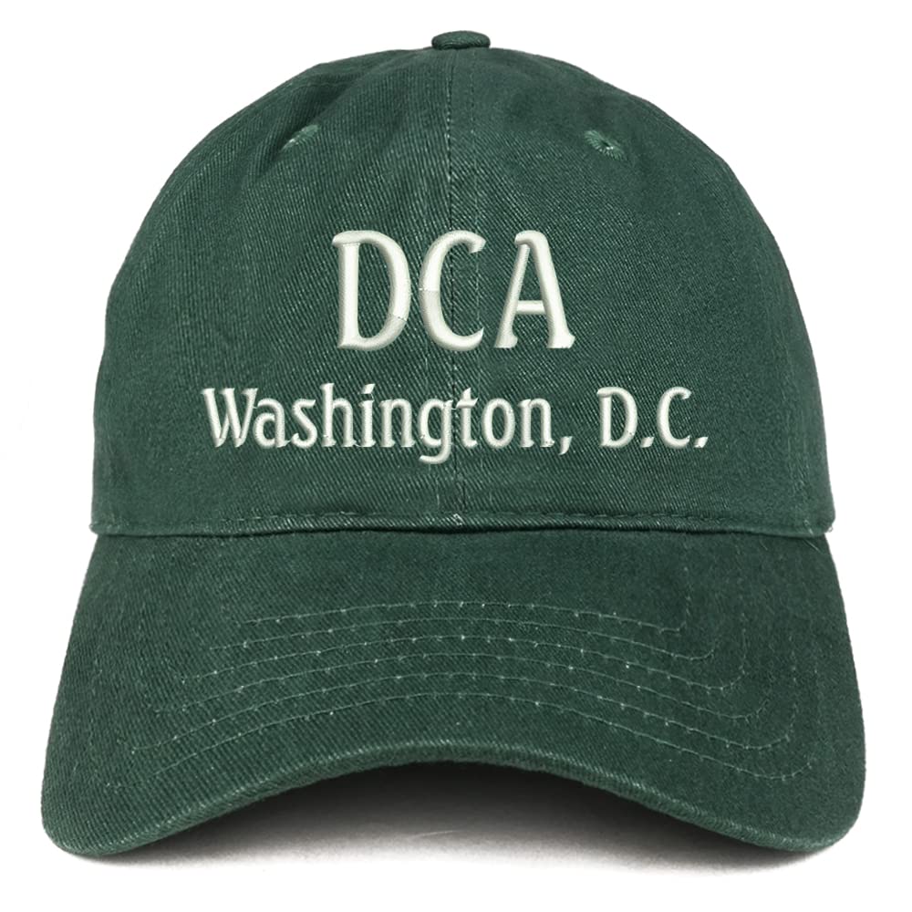 Trendy Apparel Shop DCA Washington DC Low Profile Soft Cotton Baseball Cap