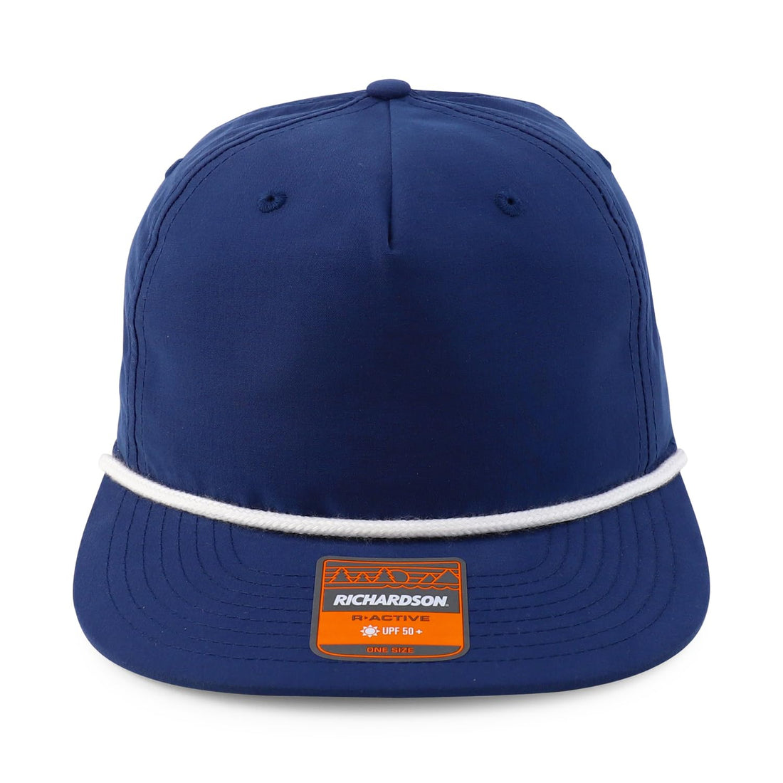 Trendy Apparel Shop UPF 50 Unstructured 5 Panel Flatbill Golf Snapback Cap