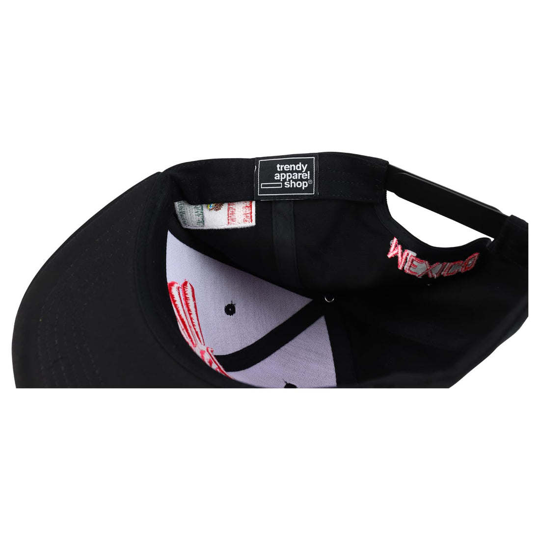 Hecho En Mexico Eagle 3D Embroidered Flat Bill Snapback Cap