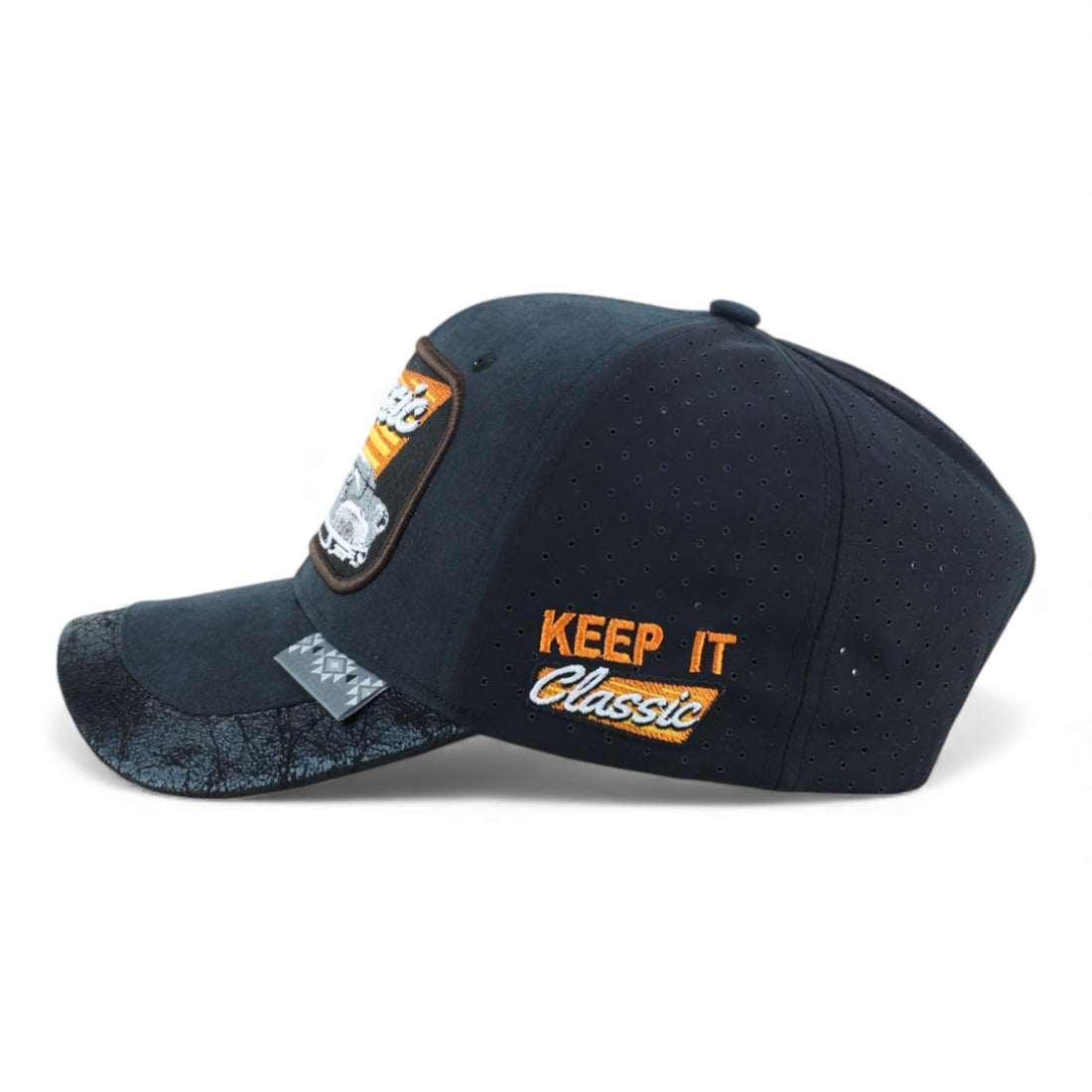 Trendy Apparel Shop Classic Car Embroidered Mesh Back Baseball Cap