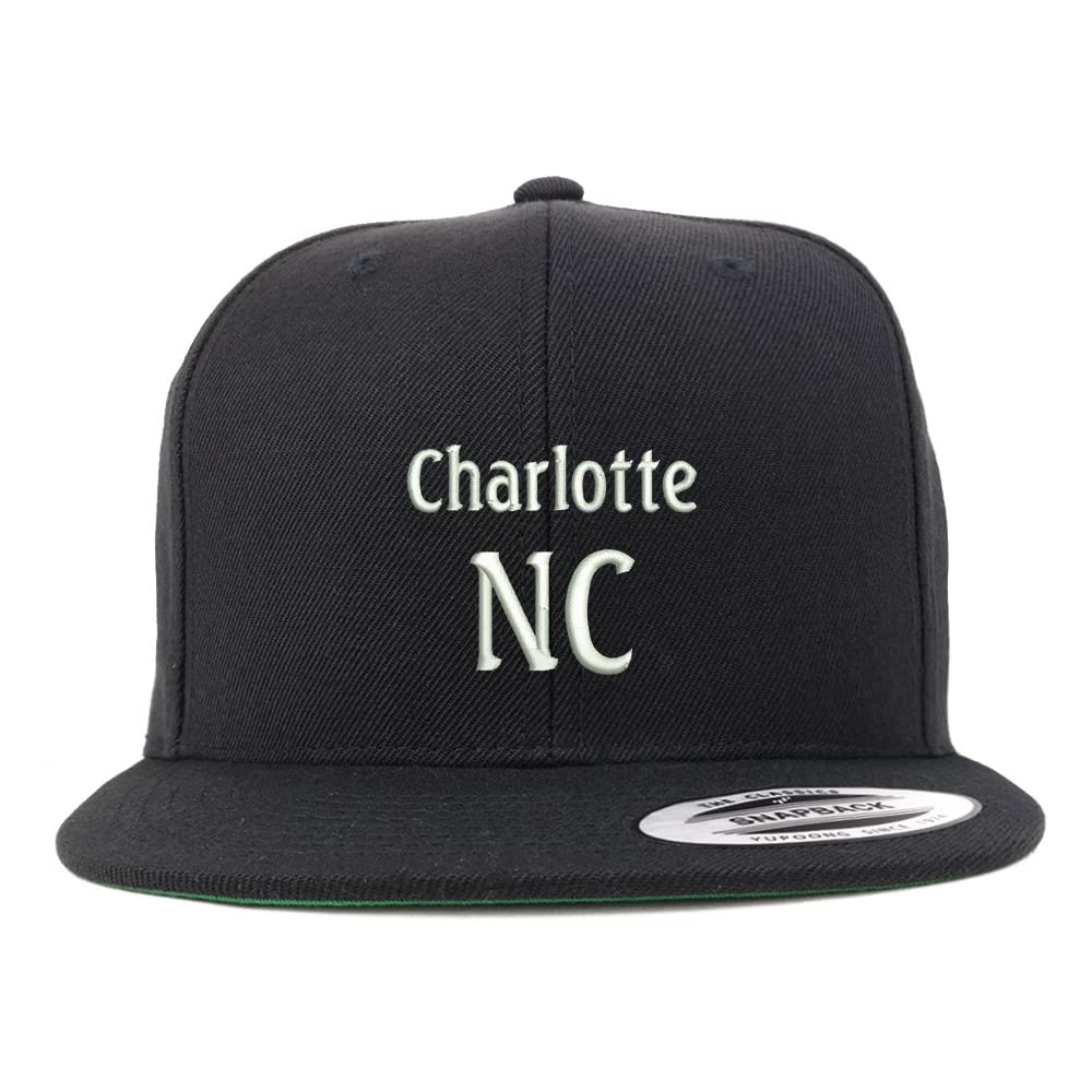 Trendy Apparel Shop Charlotte NC Embroidered Flatbill Snapback