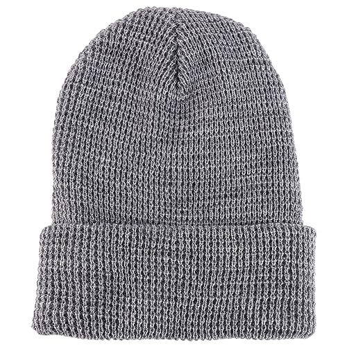 Trendy Apparel Shop Warm Waffle Knit Cuff Beanie