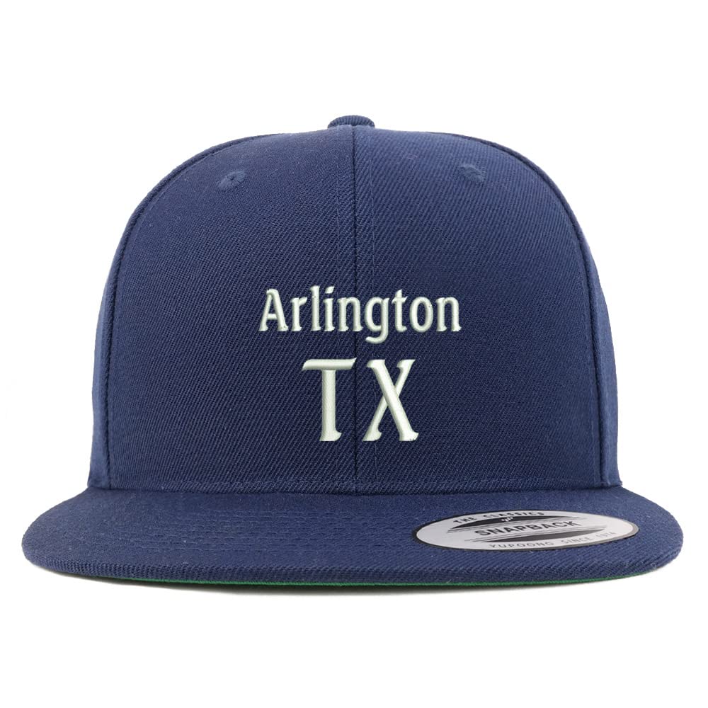 Trendy Apparel Shop Arlington TX Embroidered Flatbill Snapback