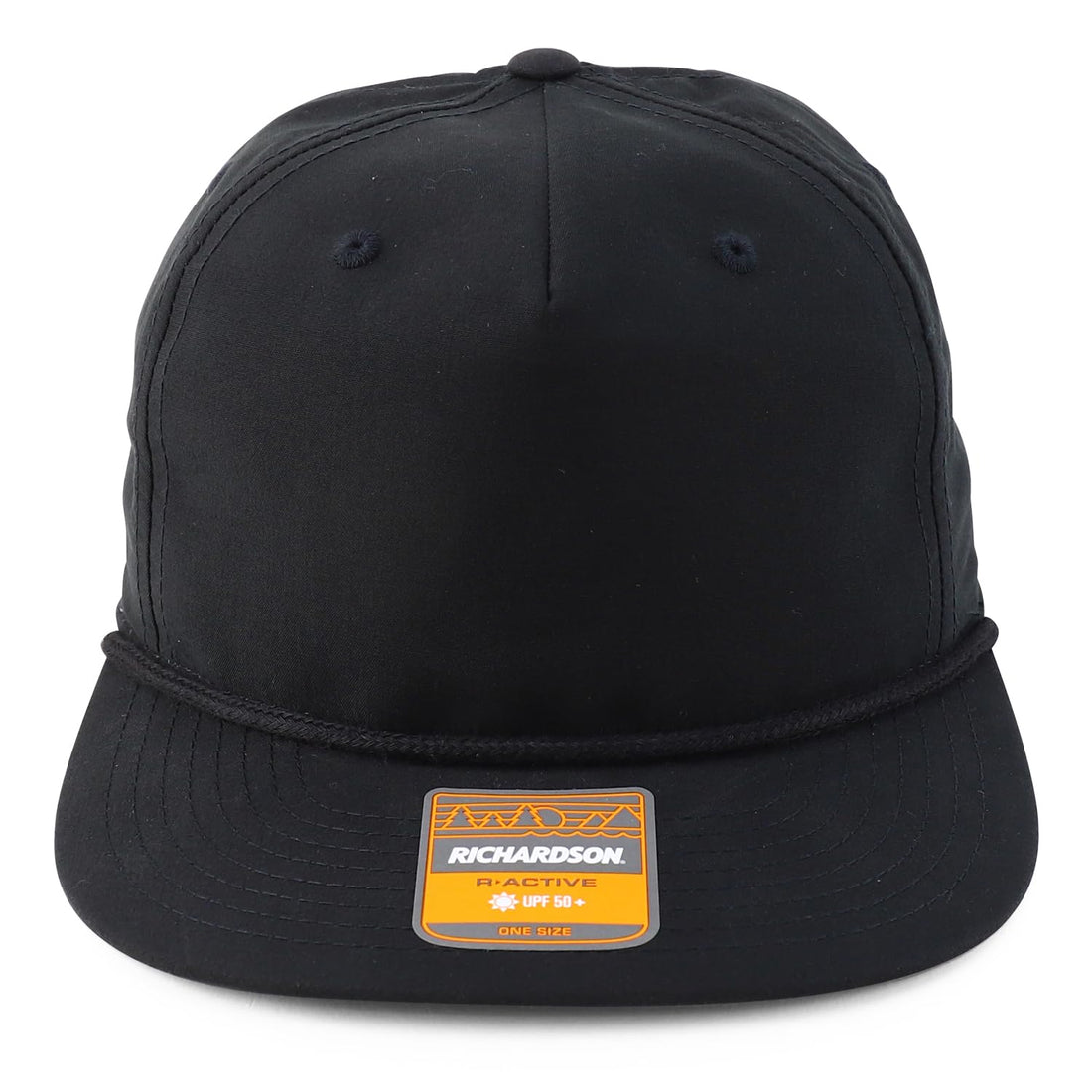 Trendy Apparel Shop UPF 50 Unstructured 5 Panel Flatbill Golf Snapback Cap