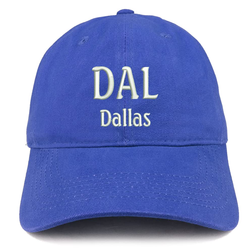 Trendy Apparel Shop DAL Dallas Low Profile Soft Cotton Baseball Cap