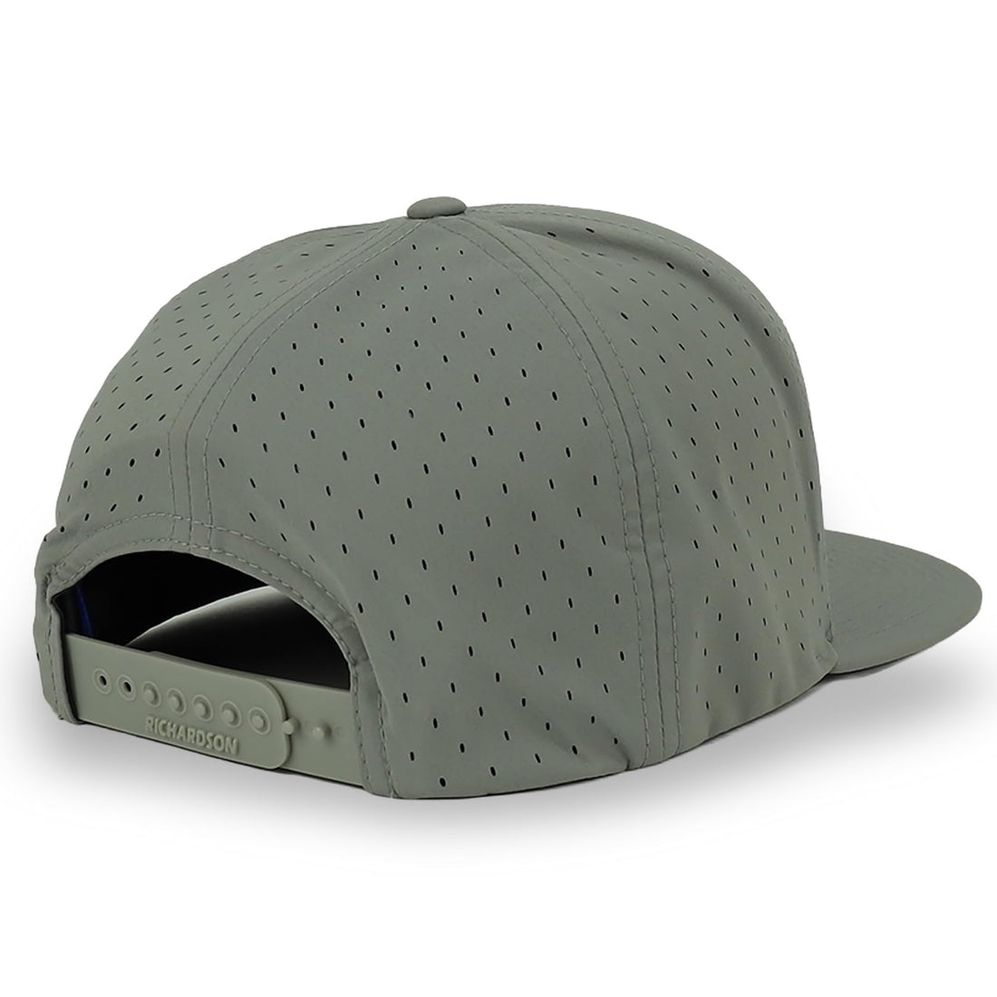 Trendy Apparel Shop Water Resistant UPF 50+ Performance 7 Panel Flatbill Snapback Cap