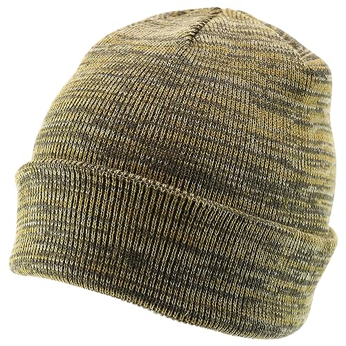 Trendy Apparel Shop Thick Acrylic Marled Long Beanie