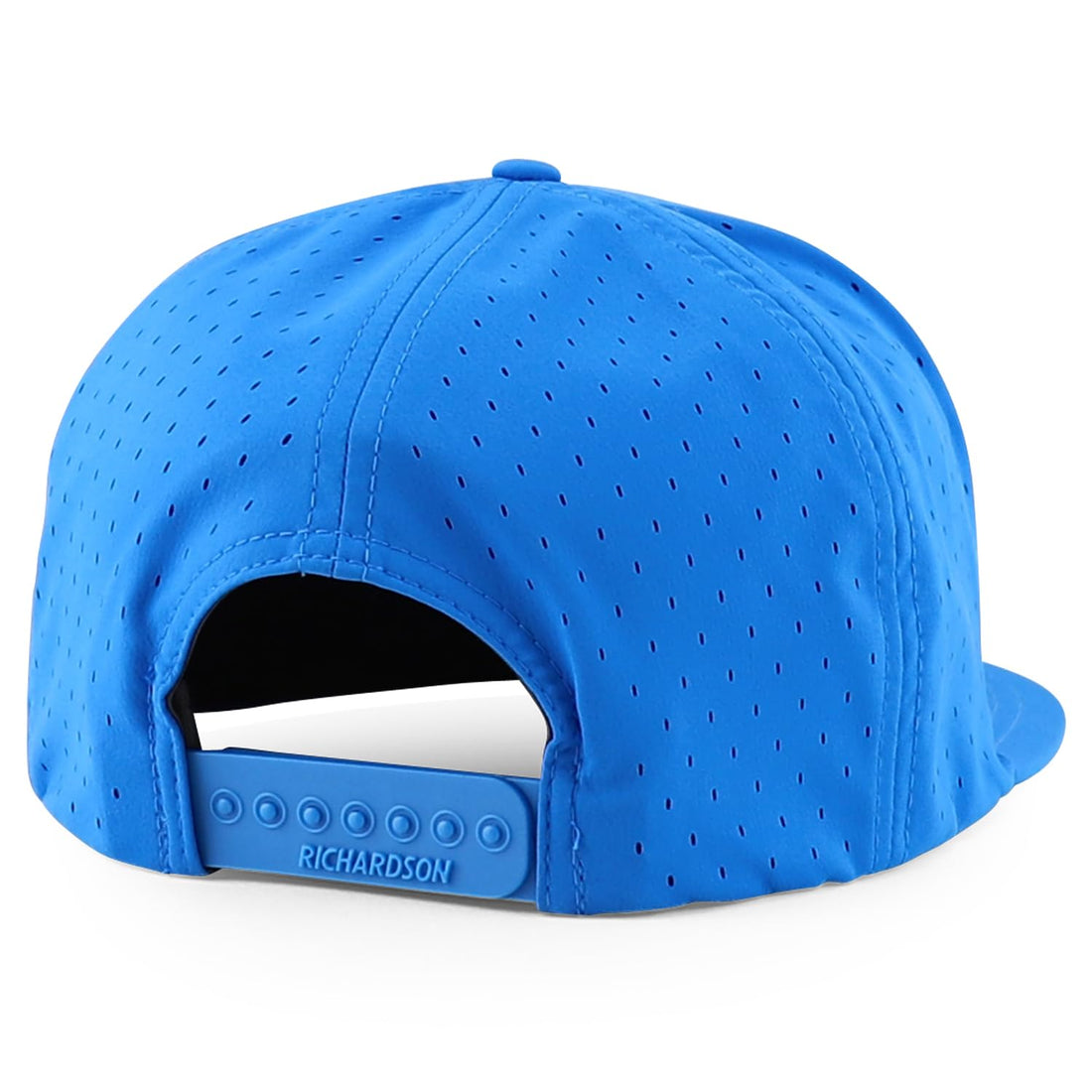 Trendy Apparel Shop Water Resistant UPF 50+ Performance 7 Panel Flatbill Snapback Cap