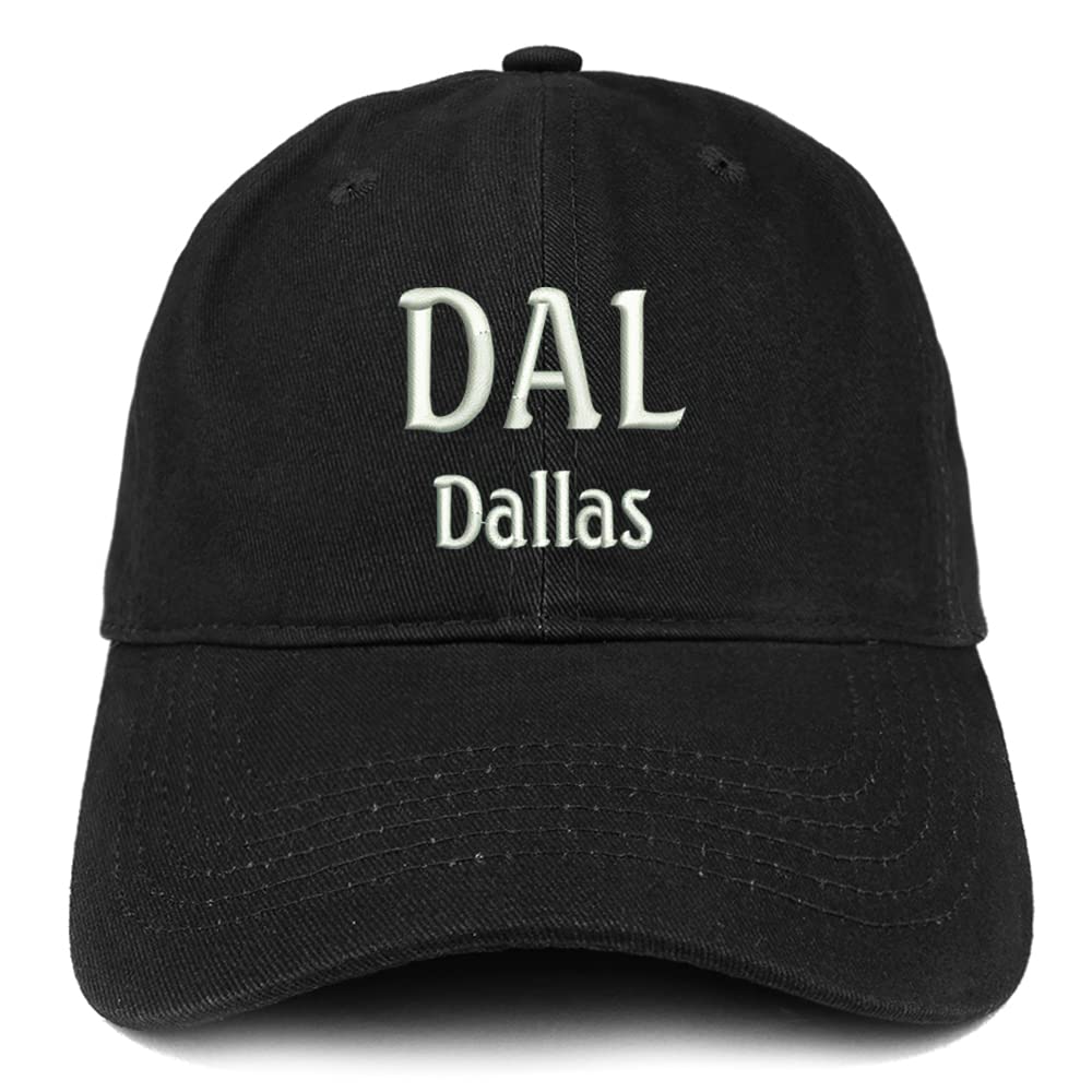 Trendy Apparel Shop DAL Dallas Low Profile Soft Cotton Baseball Cap