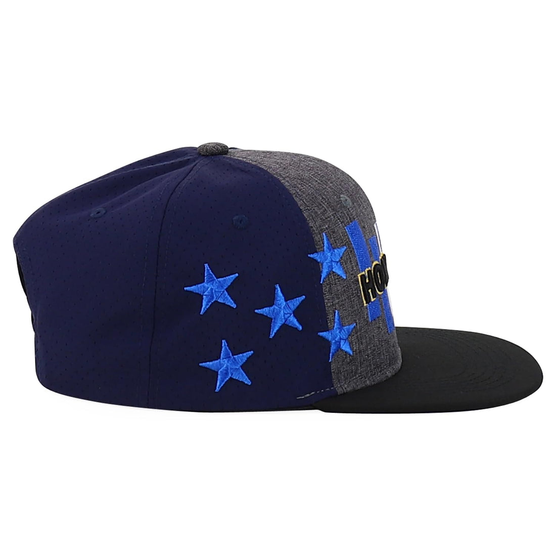 Trendy Apparel Shop Central America States Embroidered Mesh Back Flat Bill Cap