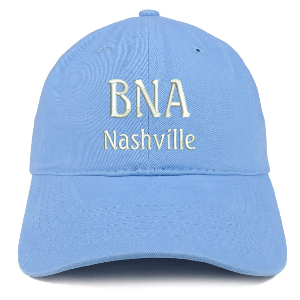 Trendy Apparel Shop BNA Nashville Low Profile Soft Cotton Baseball Cap