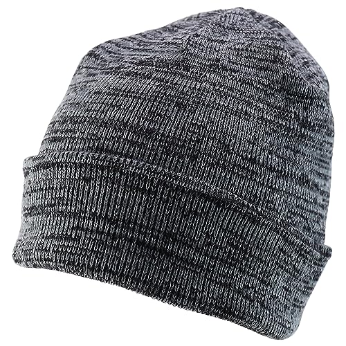 Trendy Apparel Shop Thick Acrylic Marled Long Beanie