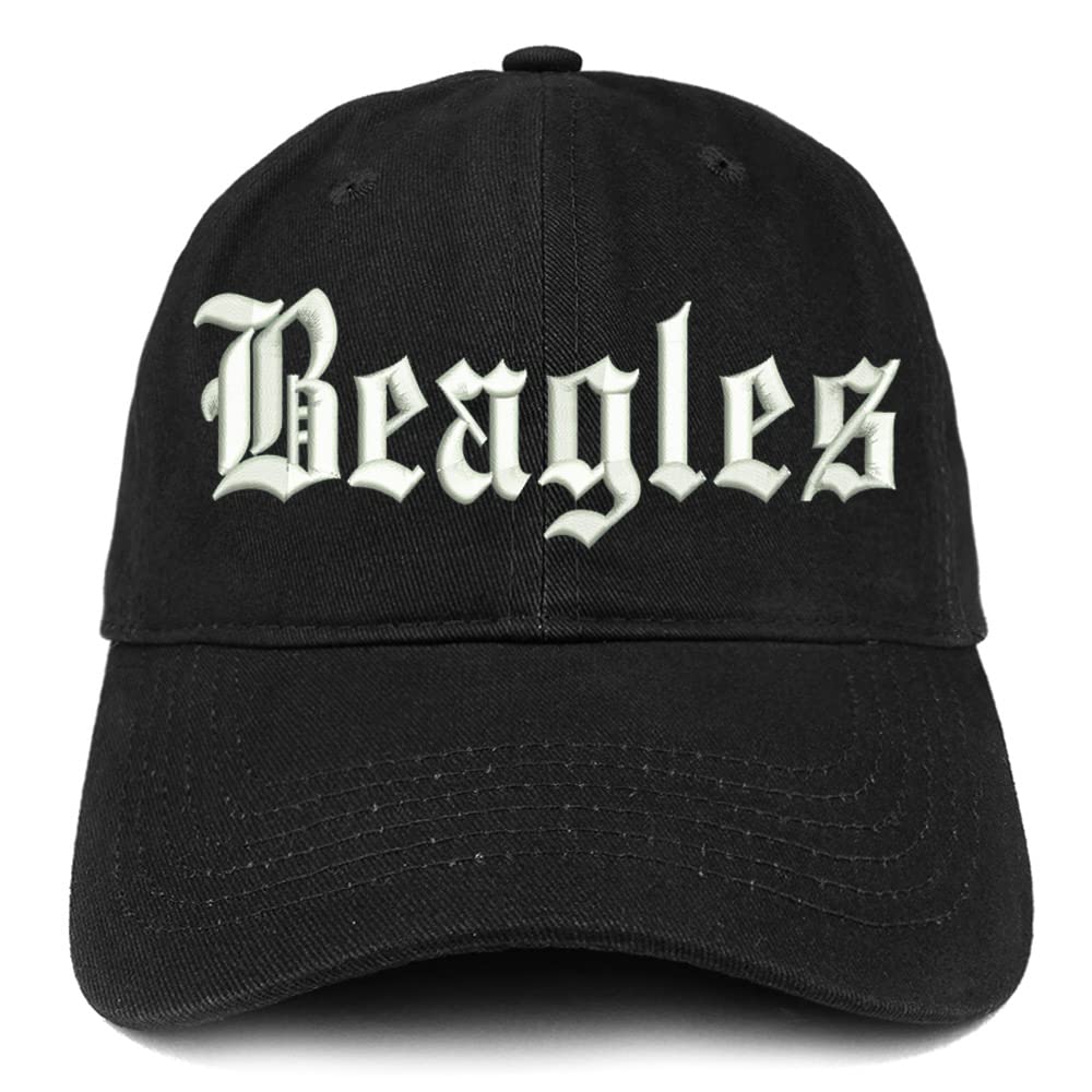 Trendy Apparel Shop Old English Beagles Low Profile Soft Cotton Baseball Cap