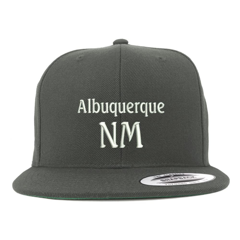 Trendy Apparel Shop Albuquerque NM Embroidered Flatbill Snapback