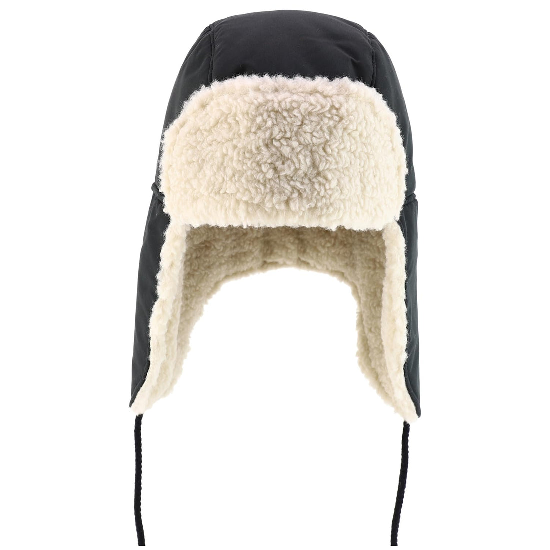 Trendy Apprel Shop Warm Winter Fur Ear Flaps Sherpa Lined Trooper Hat