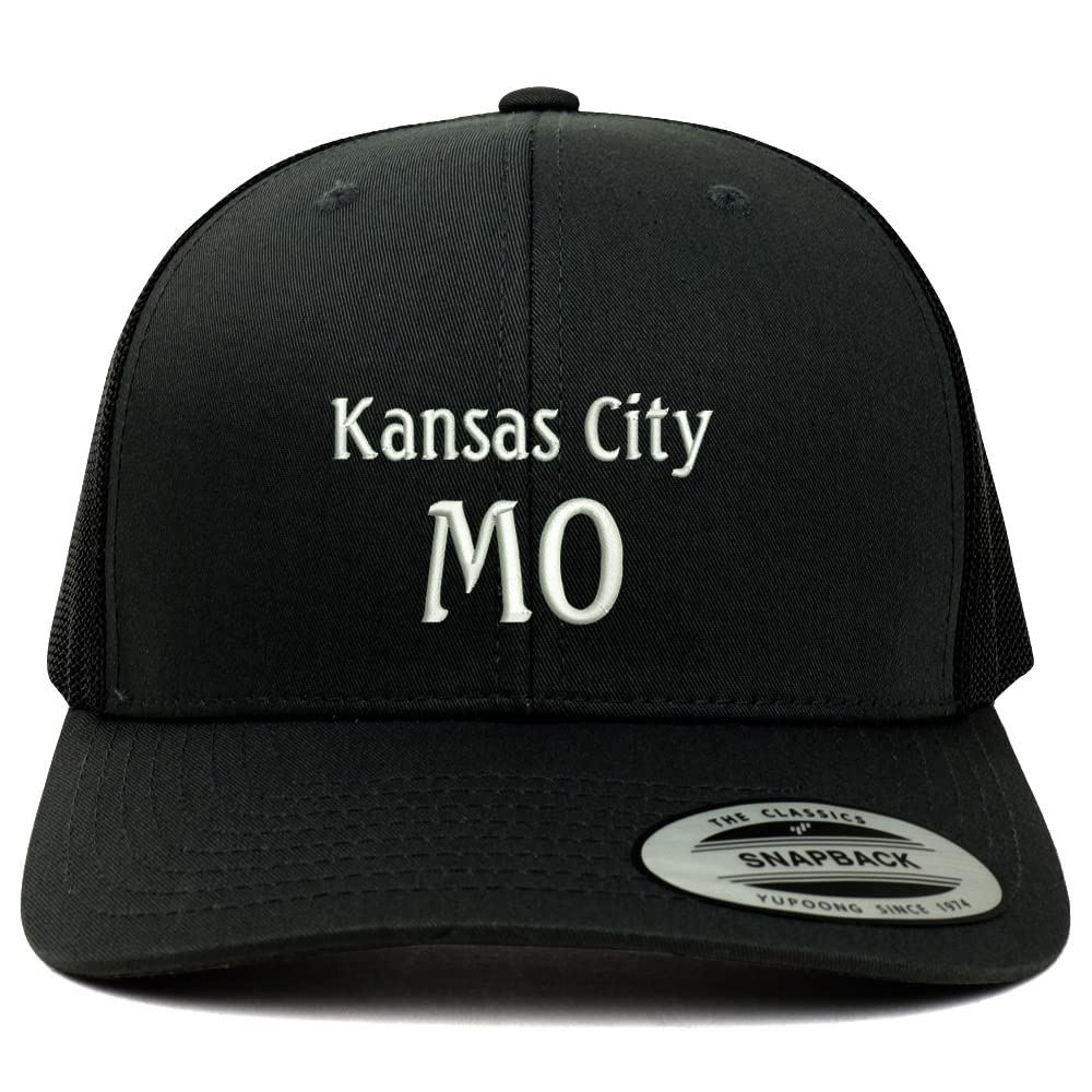 Trendy Apparel Shop Kansas City MO Embroidered Retro Fit Trucker Mesh Cap