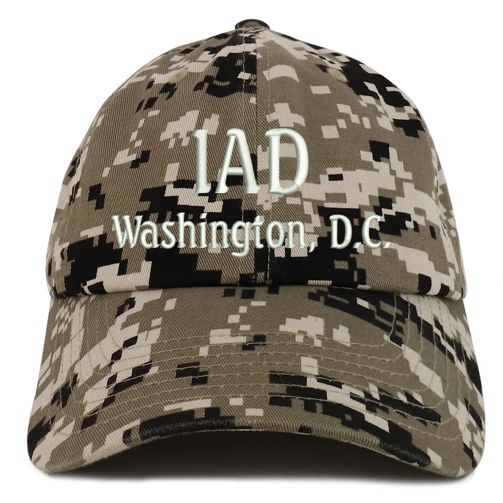 Trendy Apparel Shop IAD Washington DC Low Profile Soft Cotton Baseball Cap