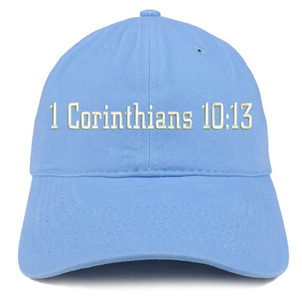 Trendy Apparel Shop 1 Corinthians 10:13 Low Profile Soft Cotton Baseball Cap