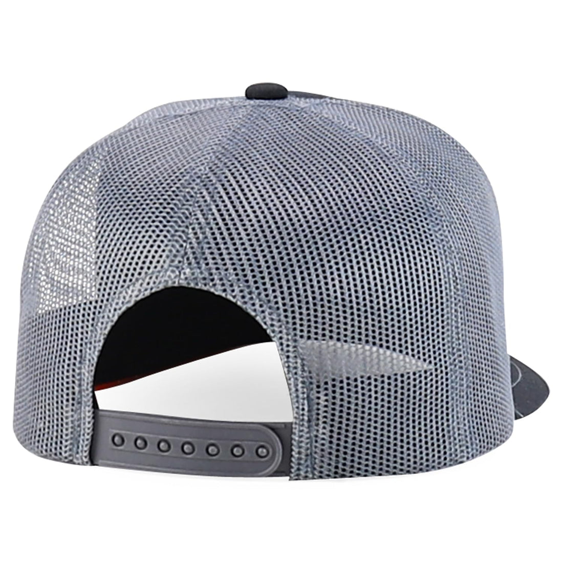 Trendy Apparel Shop 5 Panel Structured Trucker Cap with Mexico Flag Design Undervisor