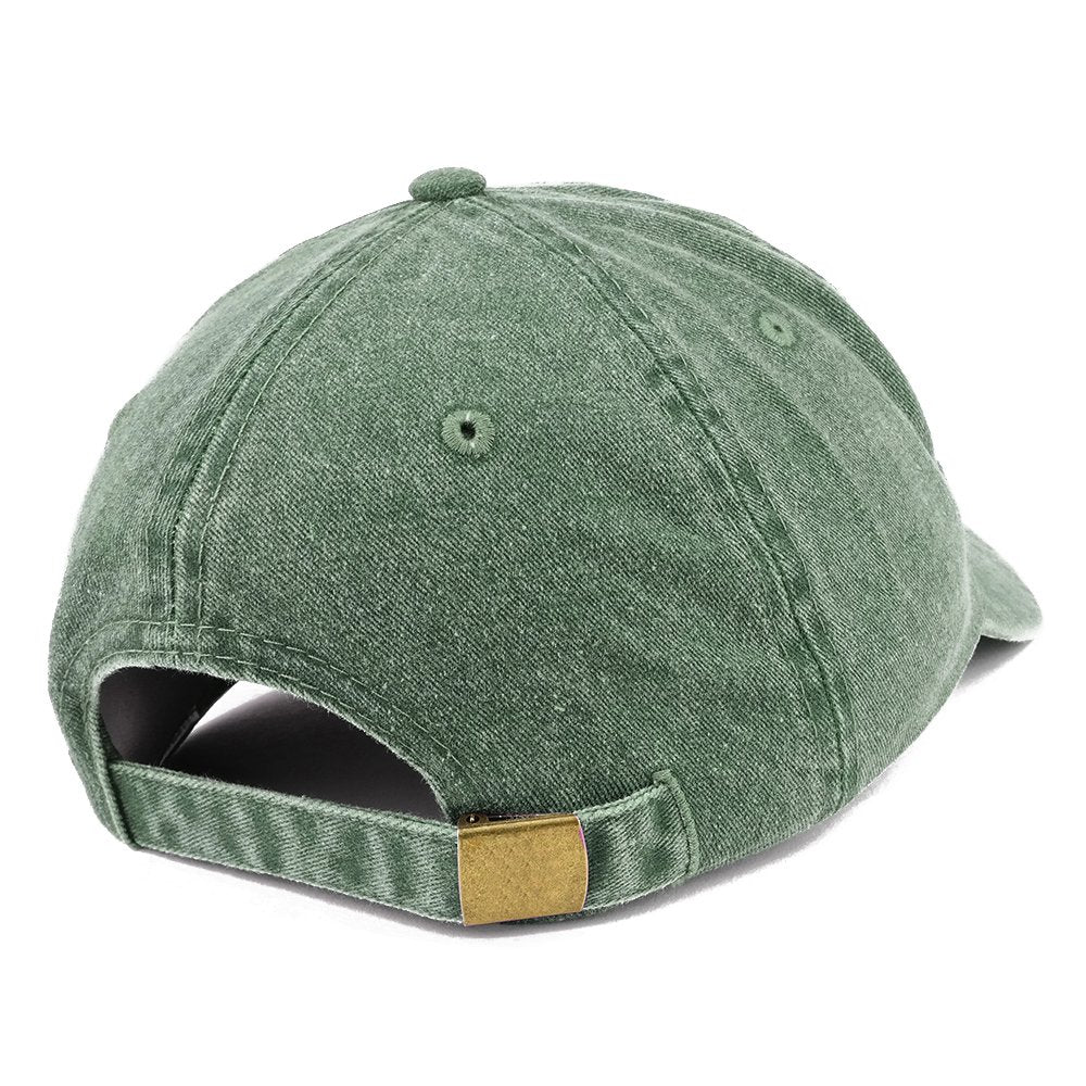Trendy Apparel Shop Cherry Patch Pigment Dyed Washed Baseball Cap