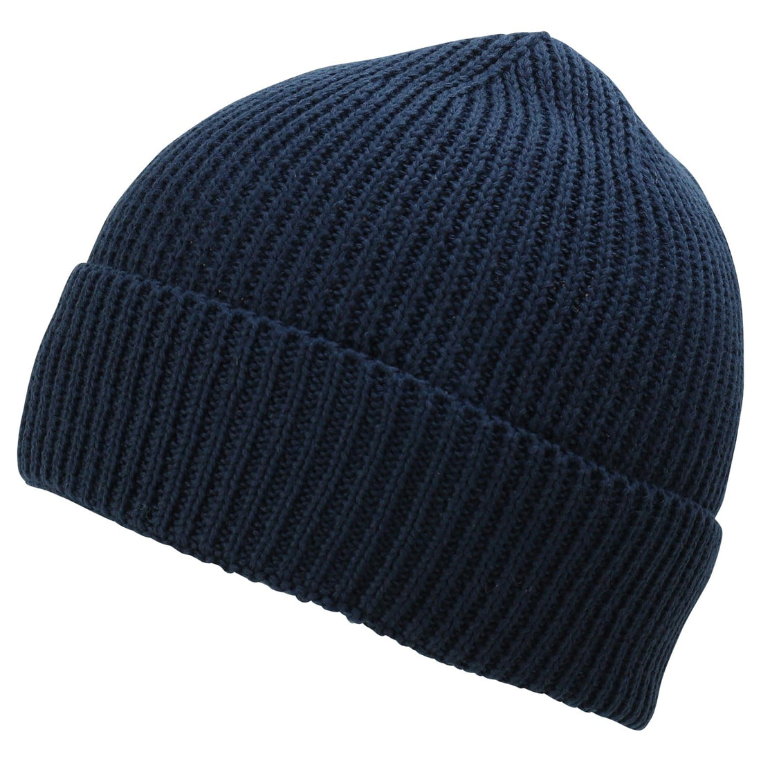 Trendy Apparel Shop Stretchy Cotton Knitted Cuff Beanie Hat