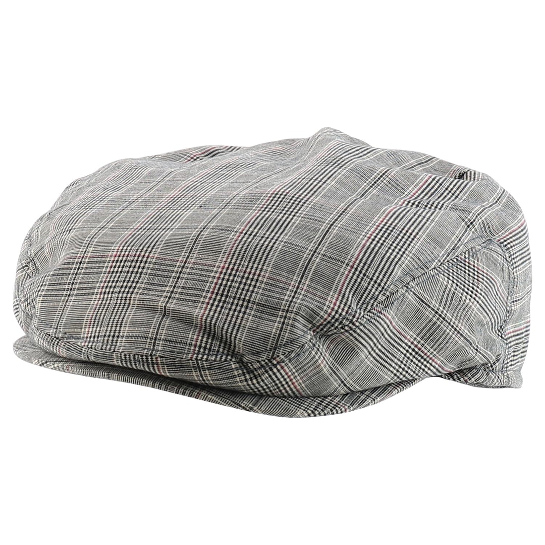 Trendy Apparel Shop Plaid Checker Patterend Newsboy Ivy Flat Cap