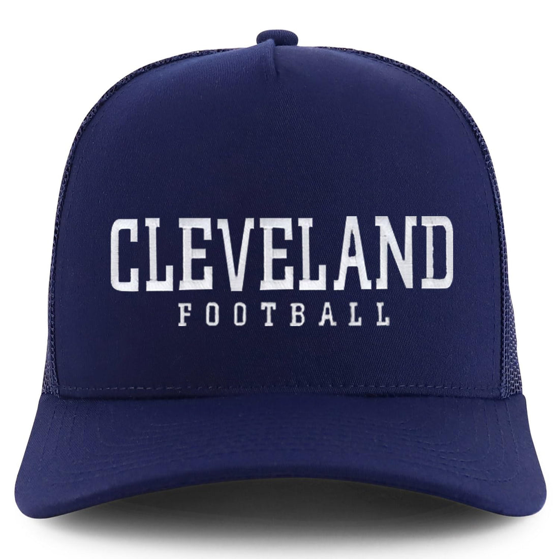 Trendy Apparel Shop Cleverland Embroidered 5 Panel Snapback Trucker Cap