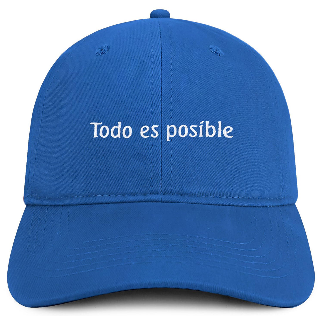 Trendy Apparel Shop Todo ES posible Embroidered Cotton Low Profile Dad Hat