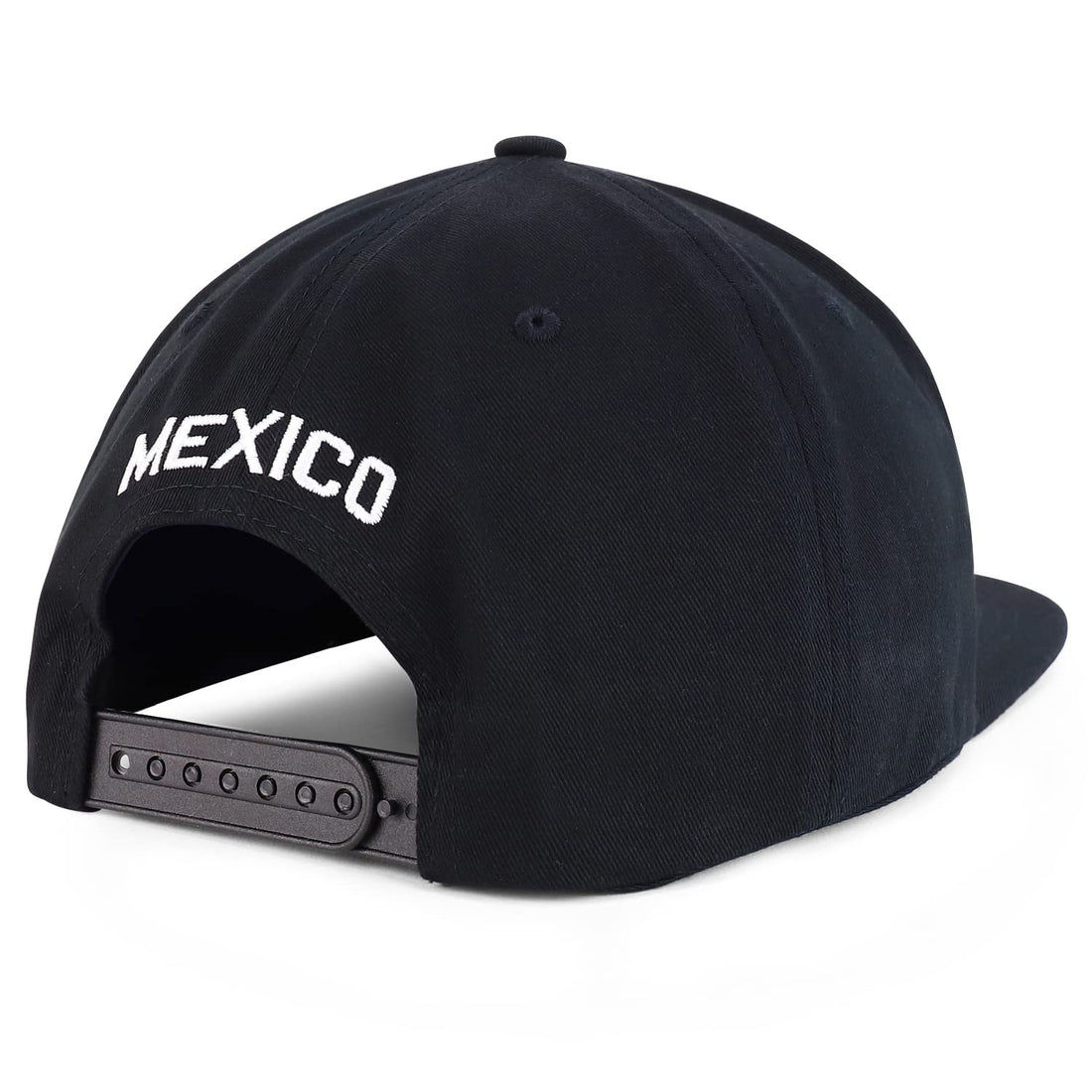 Hecho En Mexico Eagle 3D Embroidered Flat Bill Snapback Cap